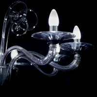 Светильник подвесной Ideal Lux Armani SP8 D920мм макс.8x40Вт 230В Хромированный Стекло 043074