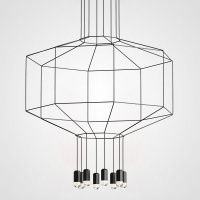 Подвесной светильник Via Wireflow polyhedral 0299 Octagonal (ImperiumLoft, 84534-22)