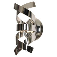 Бра Briosco, 1xG9, Хром и Хром (Lussole, GRLSA-5901-01)