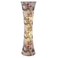 Торшер Lgo, 2xE27, Белый и Разноцветный (Lussole, GRLSP-0504)