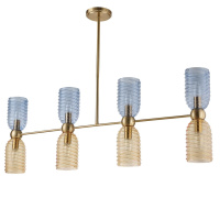 Люстра На Штанге Monroe Moderni, 8xE14, Латунь (Lumion, 6511/8c)