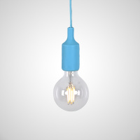 Подвесной светильник Muuto E27 Turquoise (ImperiumLoft, 186762-22)